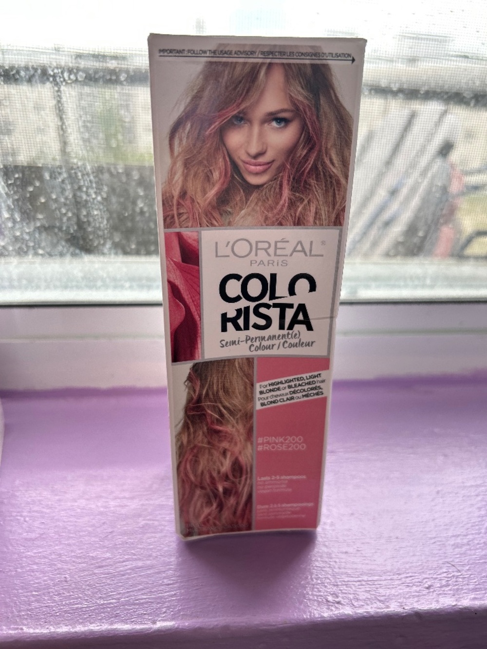 L'Oreal Paris Colorista Semi Permanent Color for Light Blonde or Bleached Hair